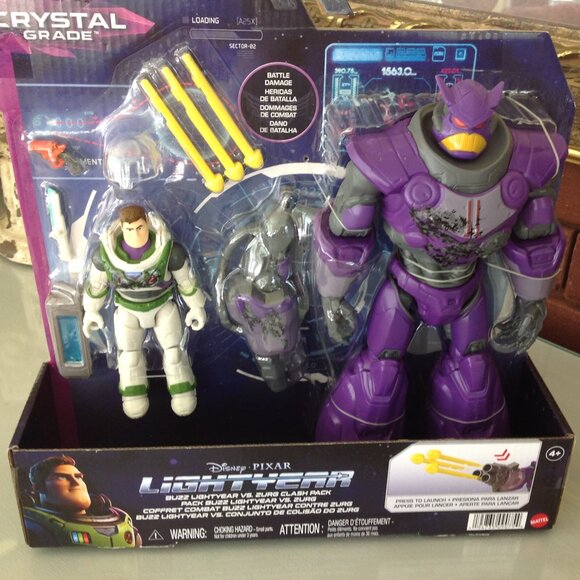 Disney Pixar Bud Lightyear VS Zurg Clashback - Picture 4 of 8